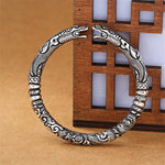 Silver Thai Snake Bracelet