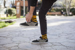 Men's Flame Dot Stripe Socks
