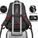 Male 45L Travel backpack 15.6 Laptop USB ANTI THEFT