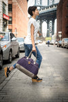 The Weekender Travel Bag - Indigo Purple