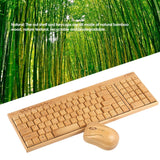 Wireless Bamboo PC Keyboard & Mouse