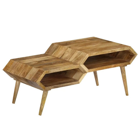 Coffee Table Solid Mango Wood 104 x 50 x 45cm